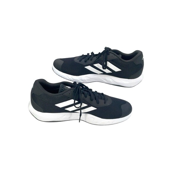 Adidas Black White Running Training Shoes Men’s Size 13 Athletic Sneakers main image 7